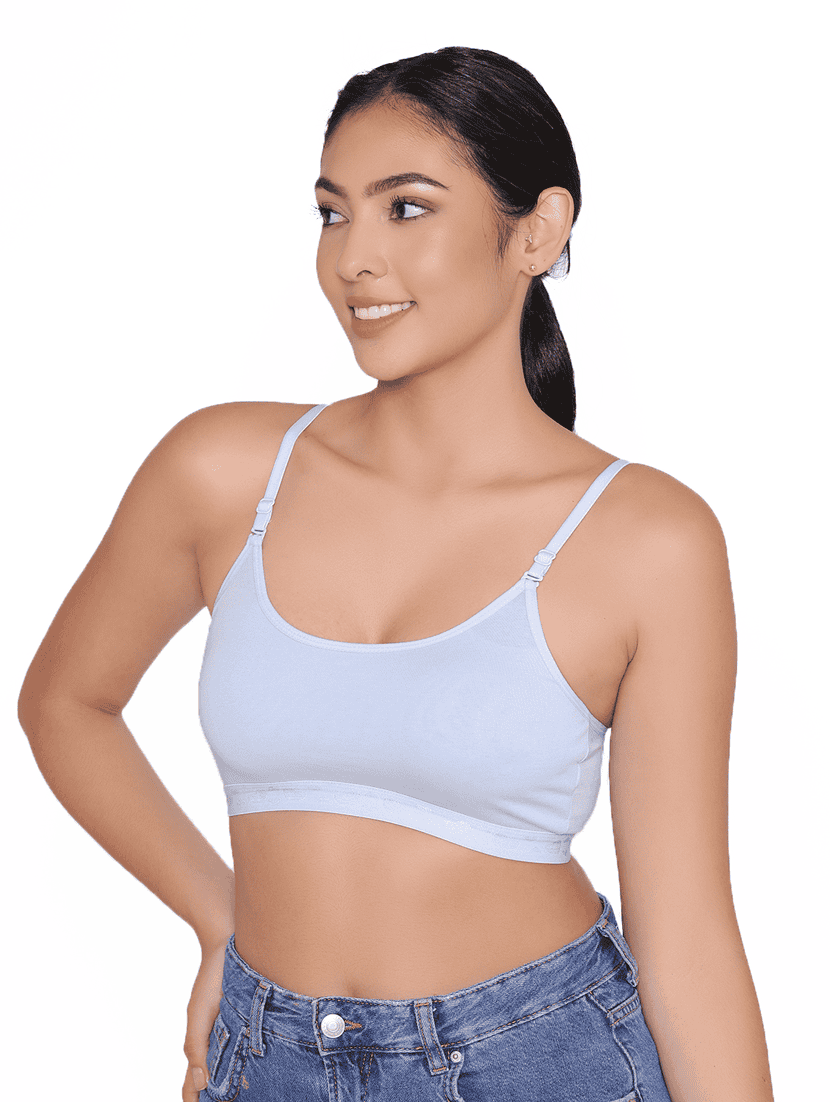women pack of 3 solid sports bra - 21387833 - Standard Image - 6