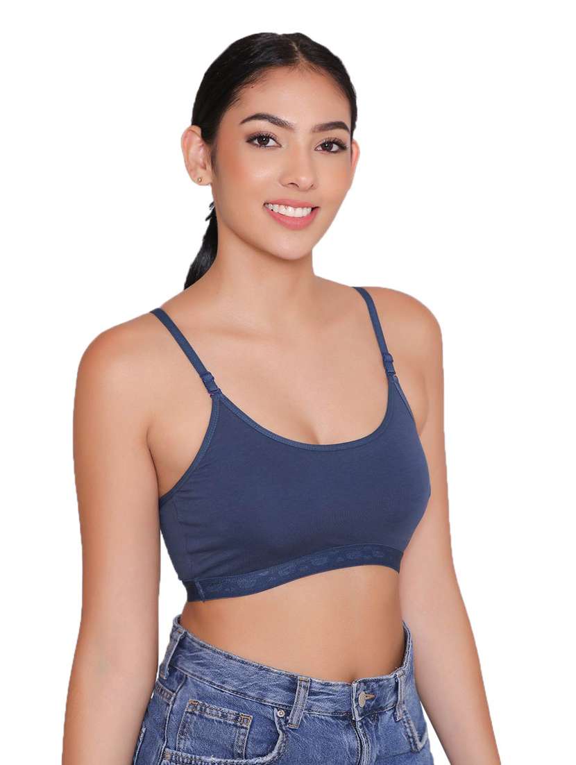 women pack of 3 solid sports bra - 21387839 -  Standard Image - 6