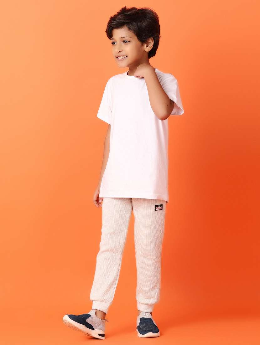 boys beige placement printed nightwear - 21388051 -  Standard Image - 4