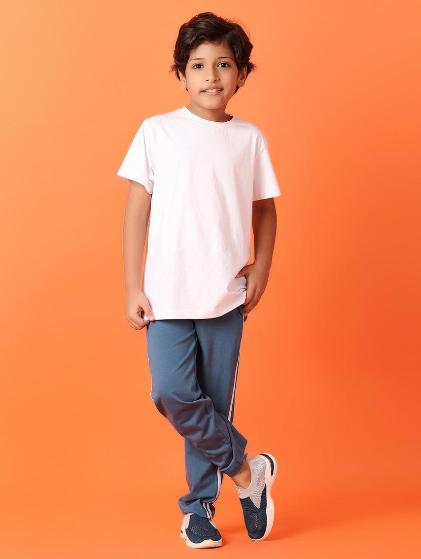 boys blue taped nightwear - 21388162 - Standard Image - 4