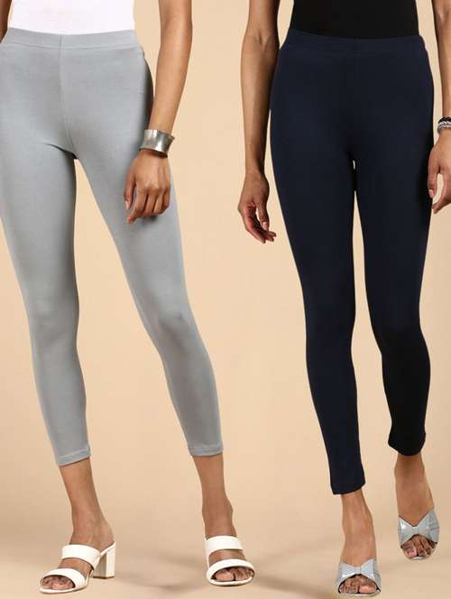 Women Pack Of 2 Cotton Legging