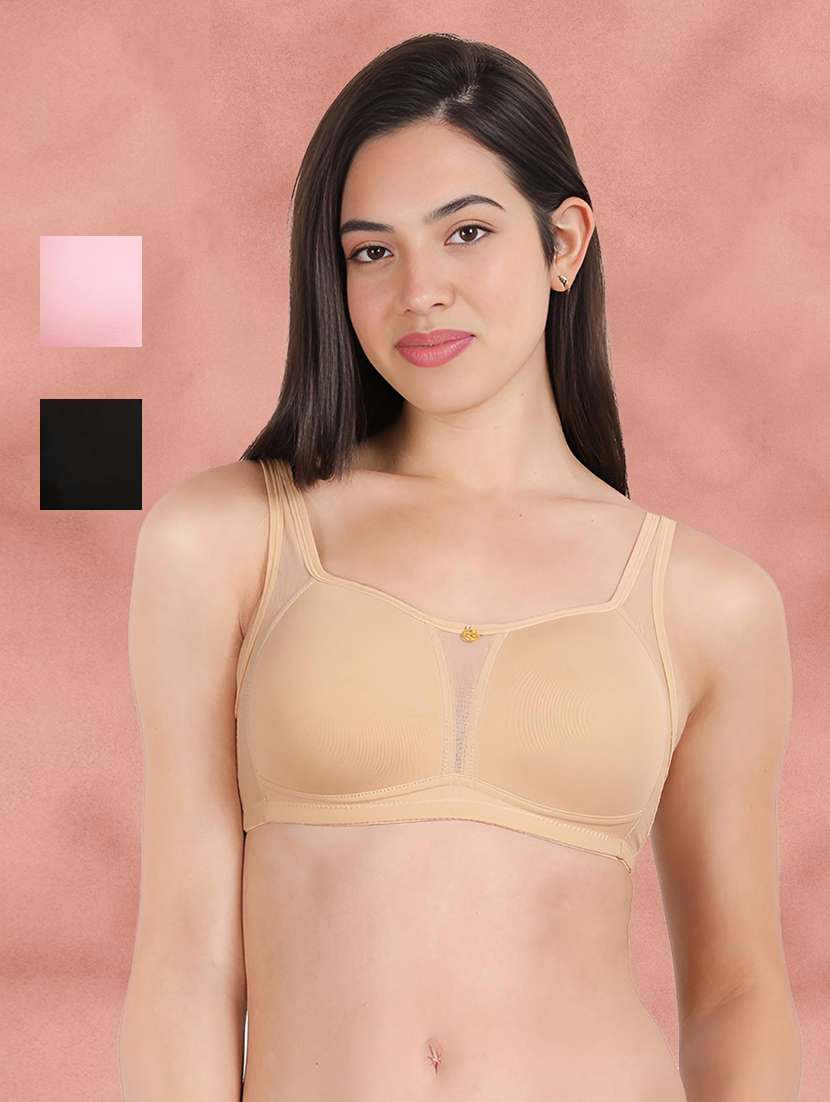 women pack of 3 minimizer bra - 21388511 - Zoom Image - 0