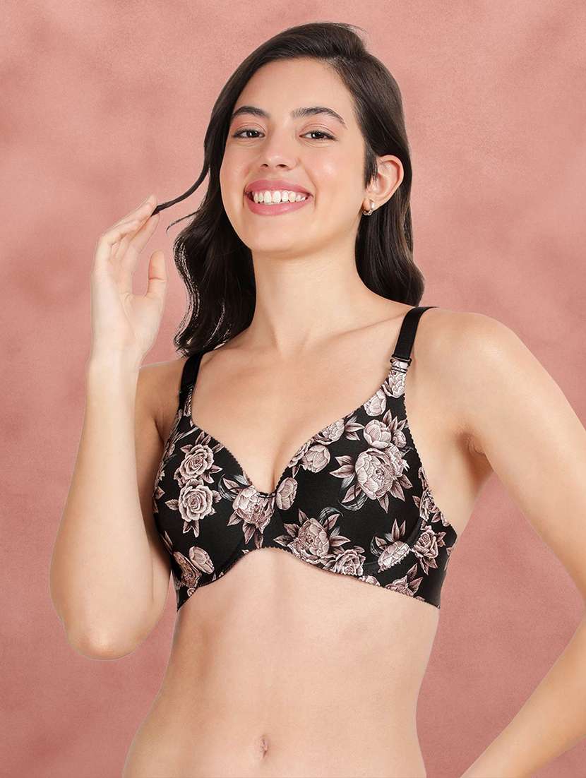 women pack of 2 t-shirt bra combo - 21388523 - Standard Image - 1
