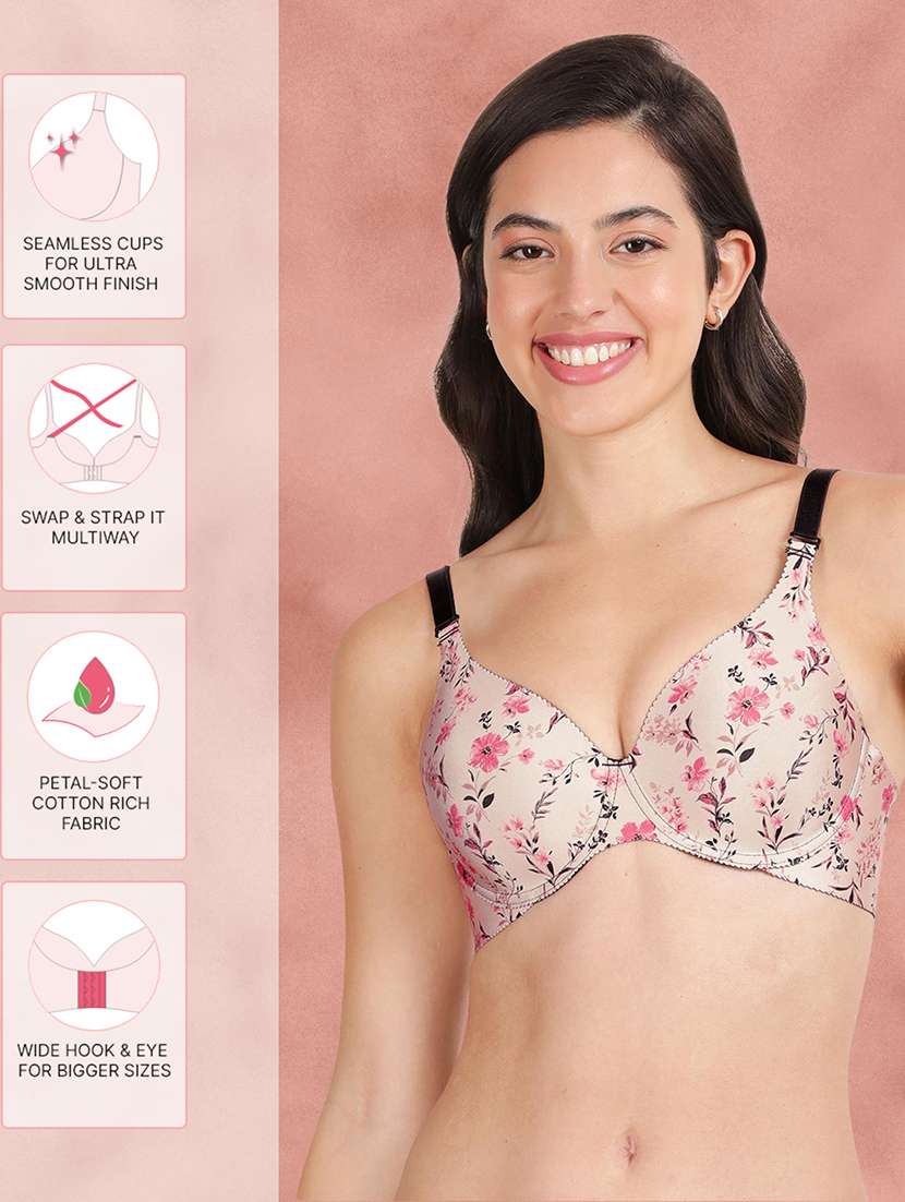 women pack of 2 t-shirt bra - 21388534 -  Standard Image - 4