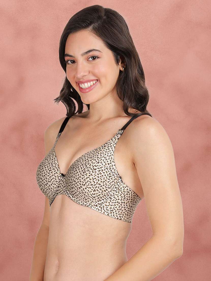 pack of 3 printed bra combos - 21388672 -  Standard Image - 4