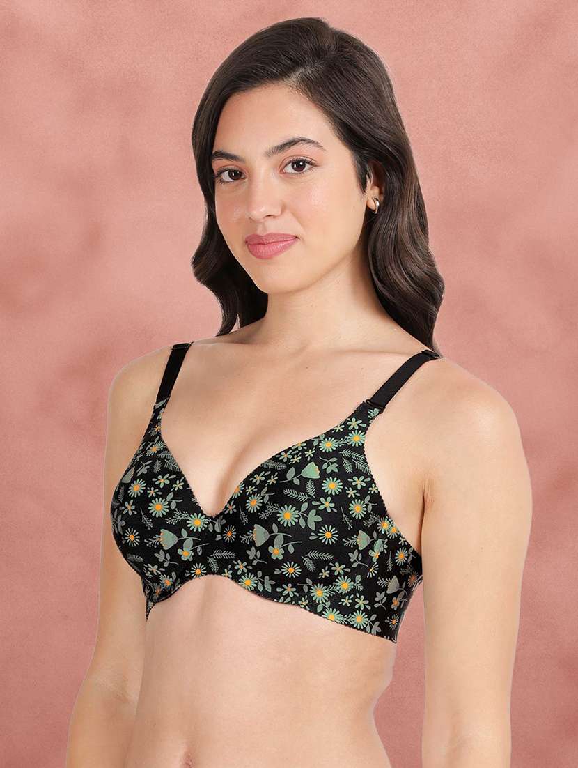 pack of 3 printed bra combos - 21388695 -  Standard Image - 4