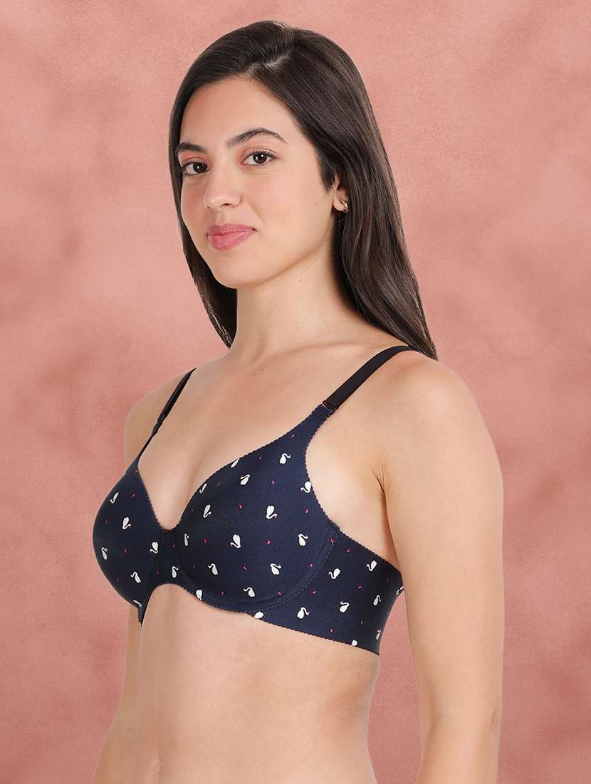 pack of 3 printed bra combos - 21388799 -  Standard Image - 4