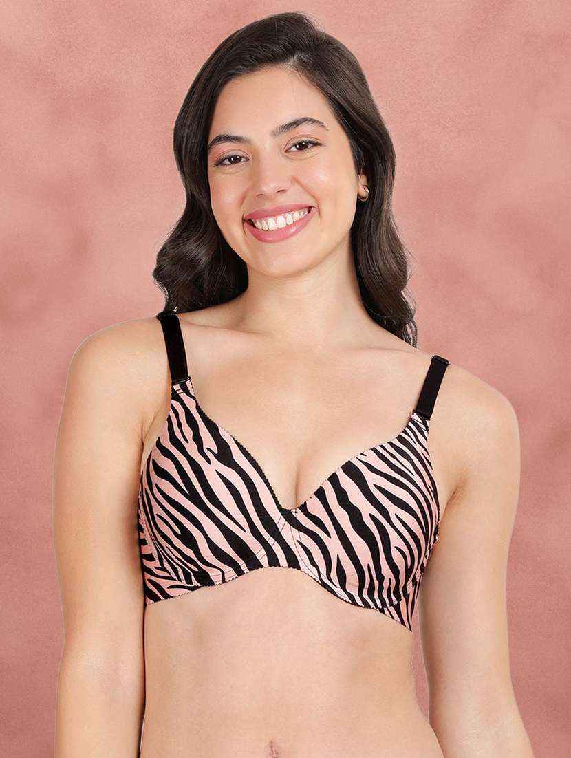 pack of 3 printed bra combos - 21388806 -  Standard Image - 1