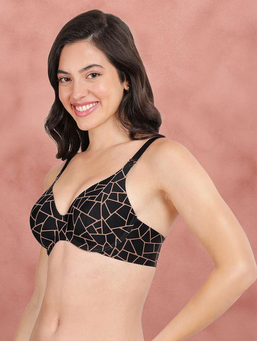 pack of 3 printed bra combos - 21388864 - Standard Image - 4