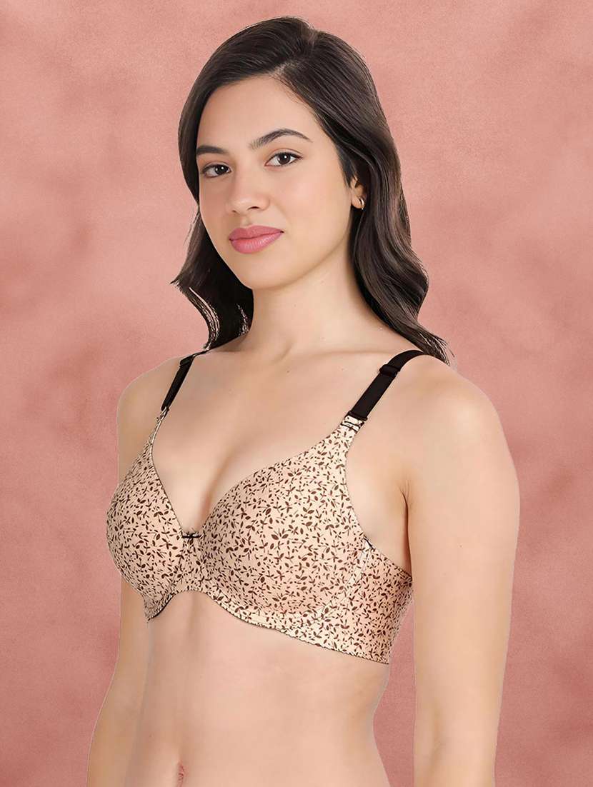 pack of 3 printed bra combos - 21388872 - Standard Image - 4