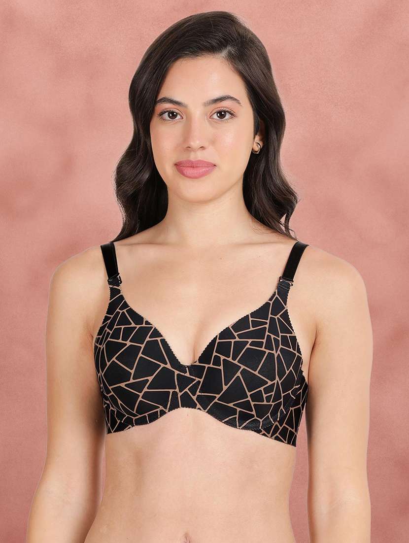 pack of 3 printed bra combos - 21388875 -  Standard Image - 1