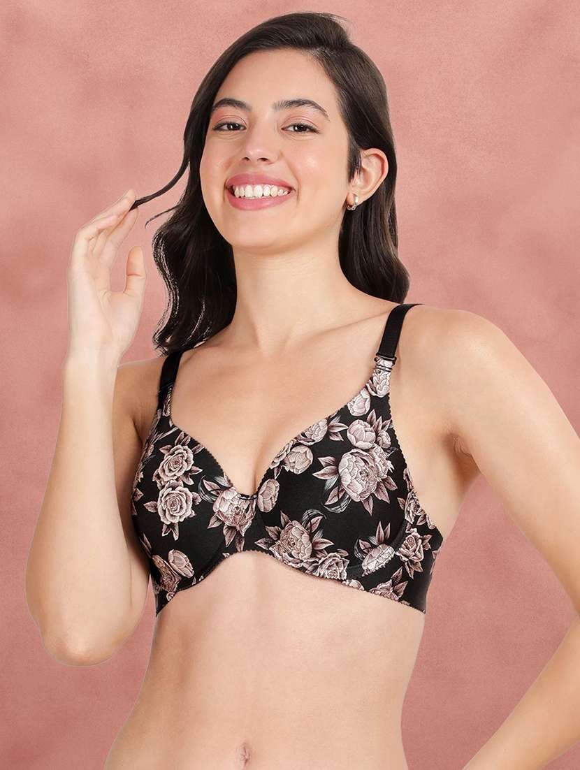 pack of 3 printed bra combos - 21388887 -  Standard Image - 1