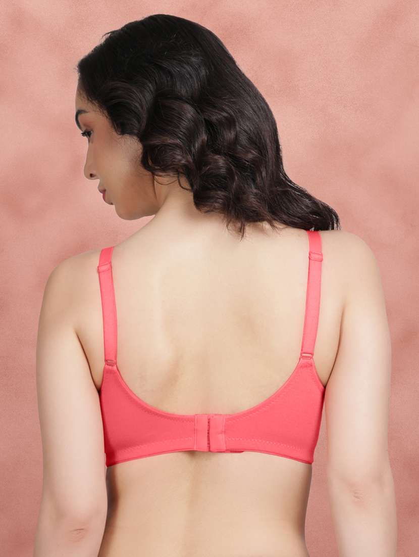 women pack of 2 solid regular bra - 21388993 - Standard Image - 4