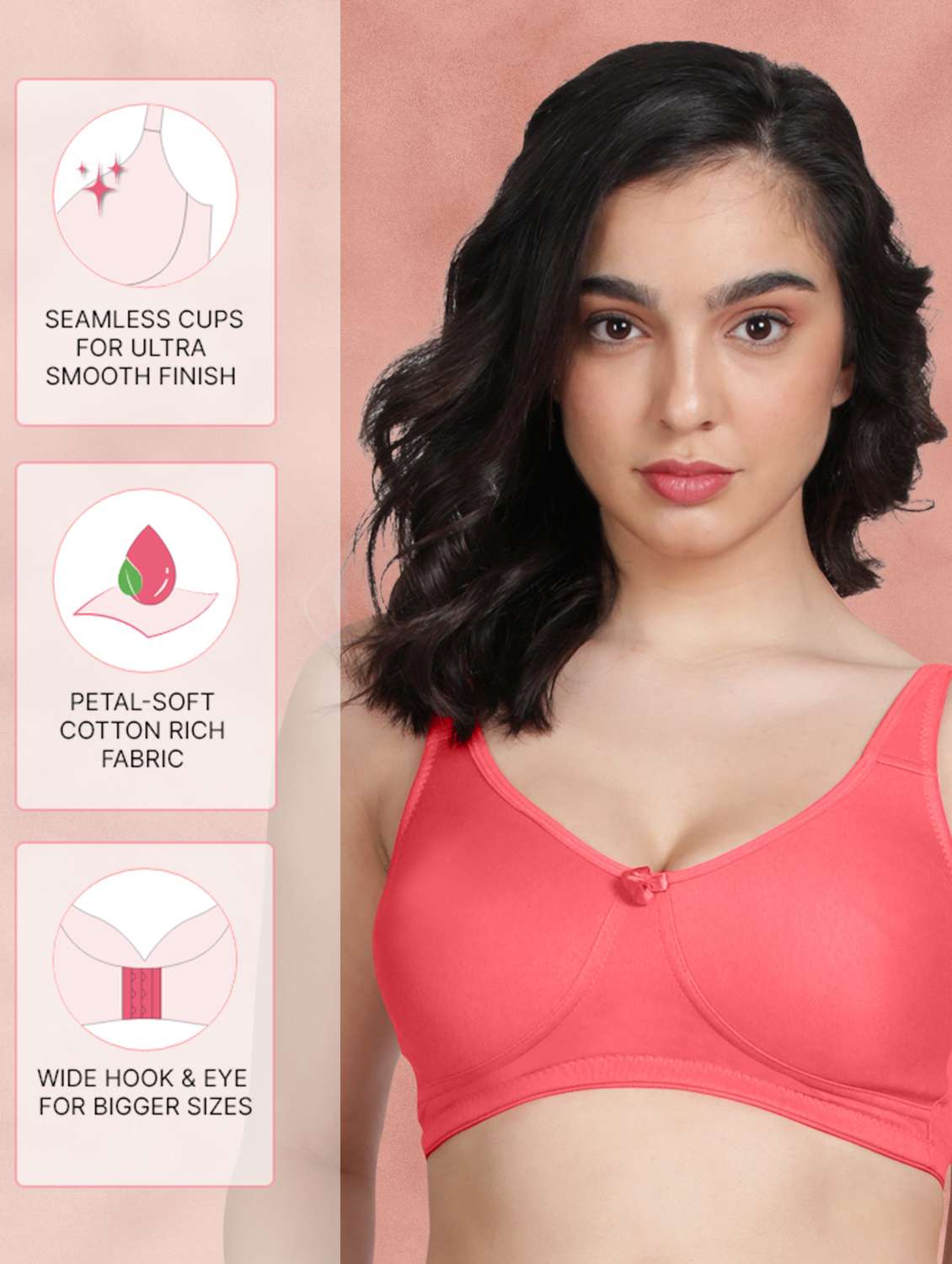 women pack of 2 bra combo - 21388994 - Standard Image - 4