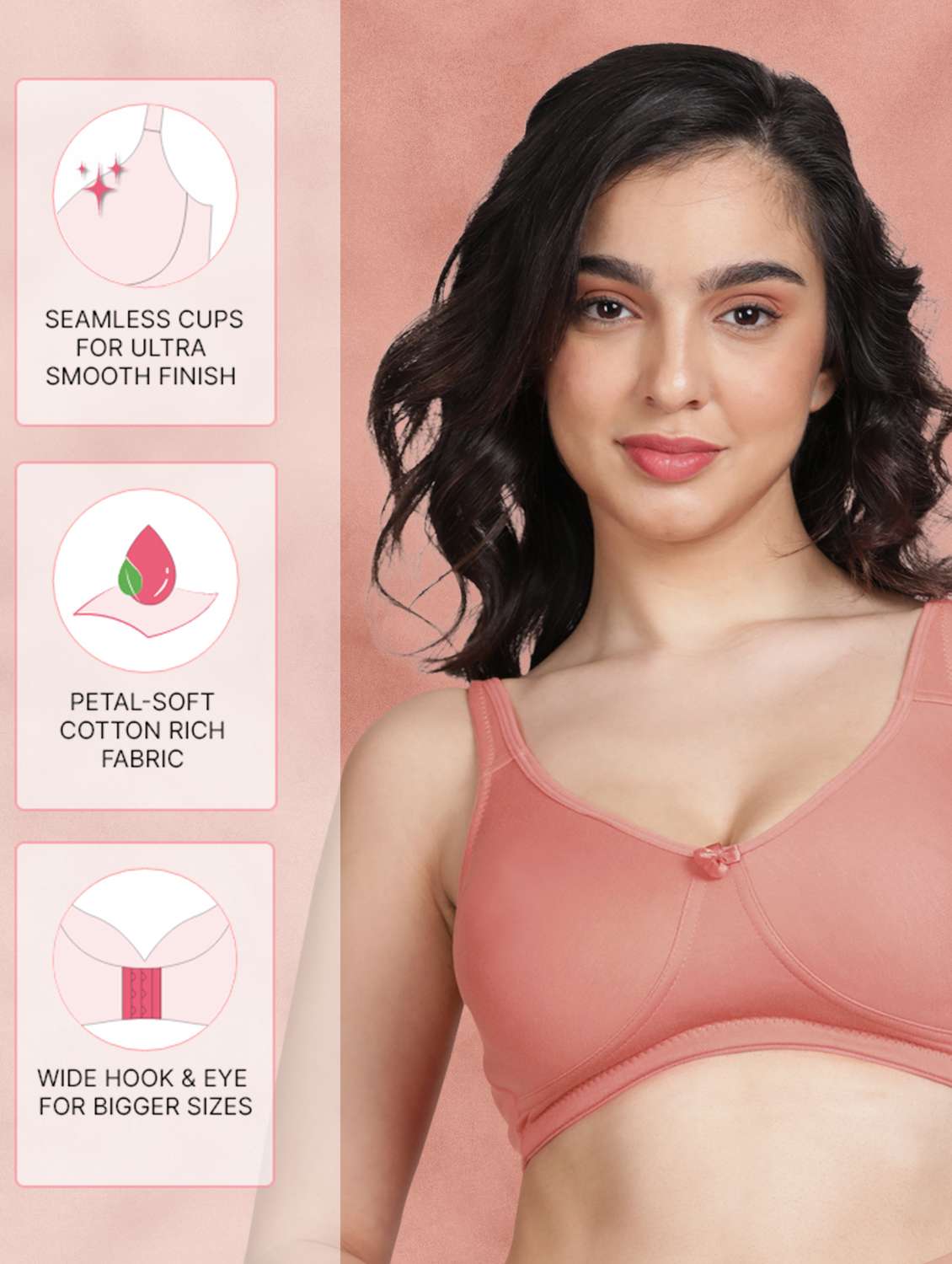 women pack of 2 bra combo - 21388997 -  Standard Image - 1