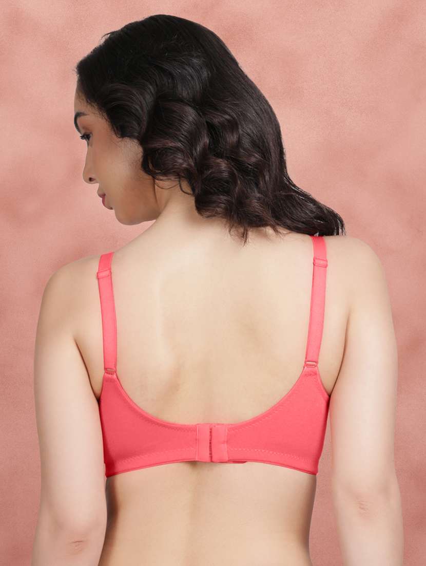 women pack of 3 solid regular bra - 21388998 - Standard Image - 4