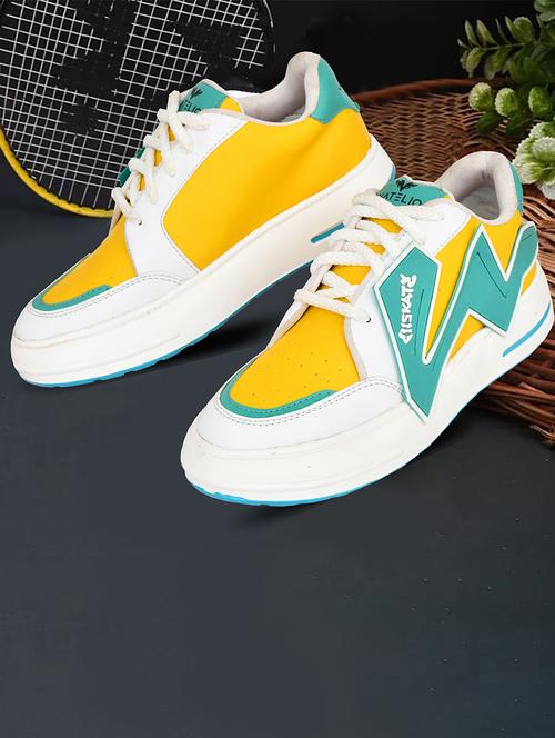 men lace-up sneakers - 21389237 -  Standard Image - 0