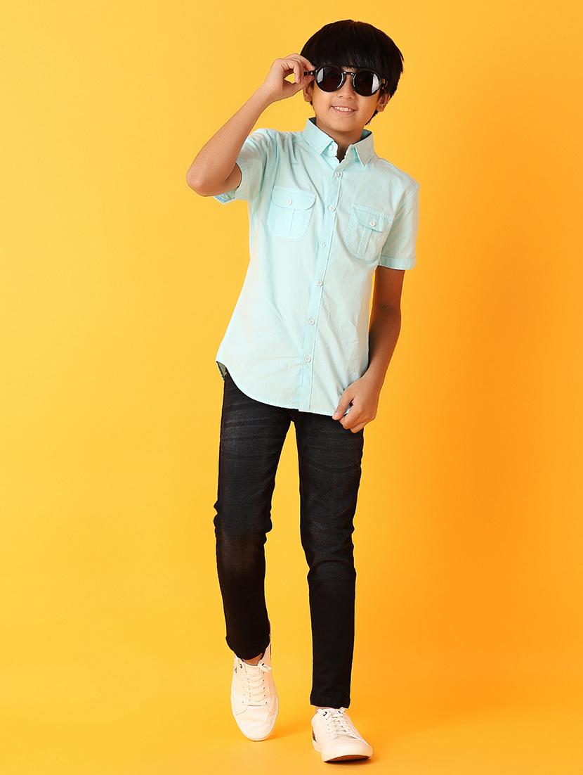 boys black dark plain jean - 21389838 - Standard Image - 4