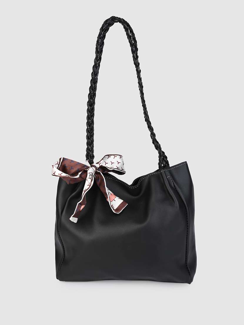 women black pu handbag - 21390838 -  Standard Image - 1