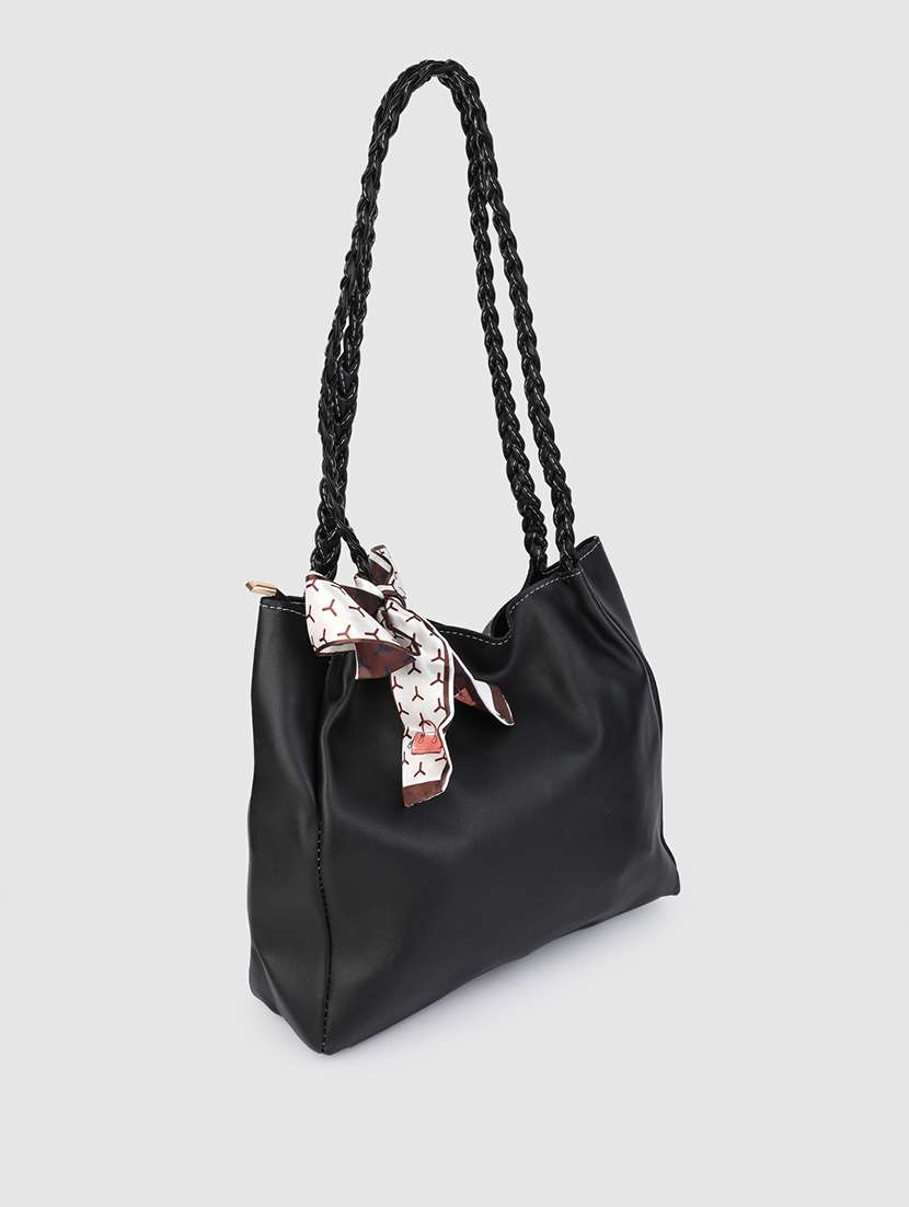 women black pu handbag - 21390838 -  Standard Image - 4