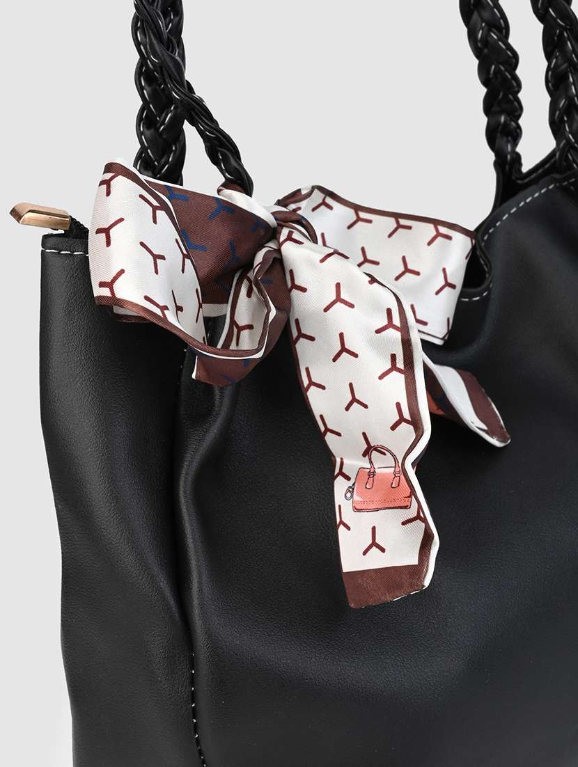 women black pu handbag - 21390838 -  Standard Image - 6