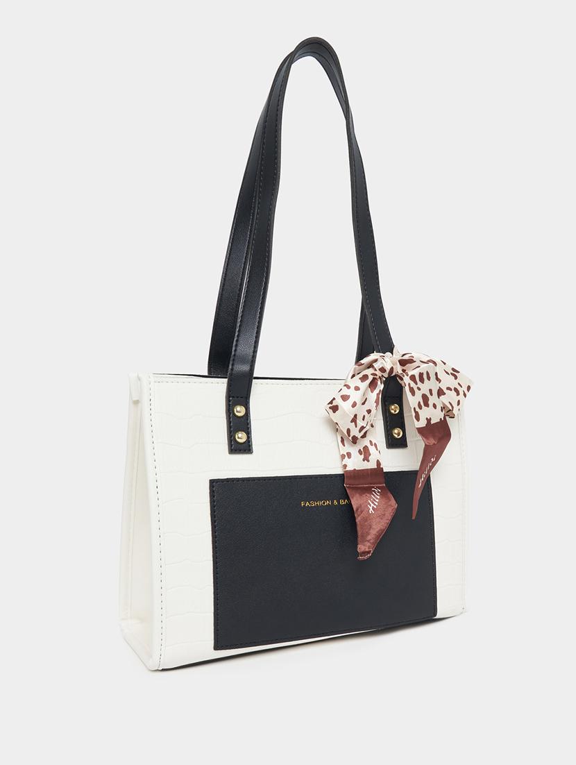 women white pu handbag - 21390842 - Standard Image - 1