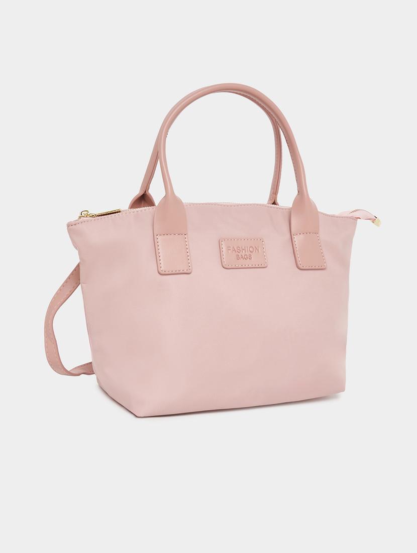 women pink pu handbag - 21390851 -  Zoom Image - 0