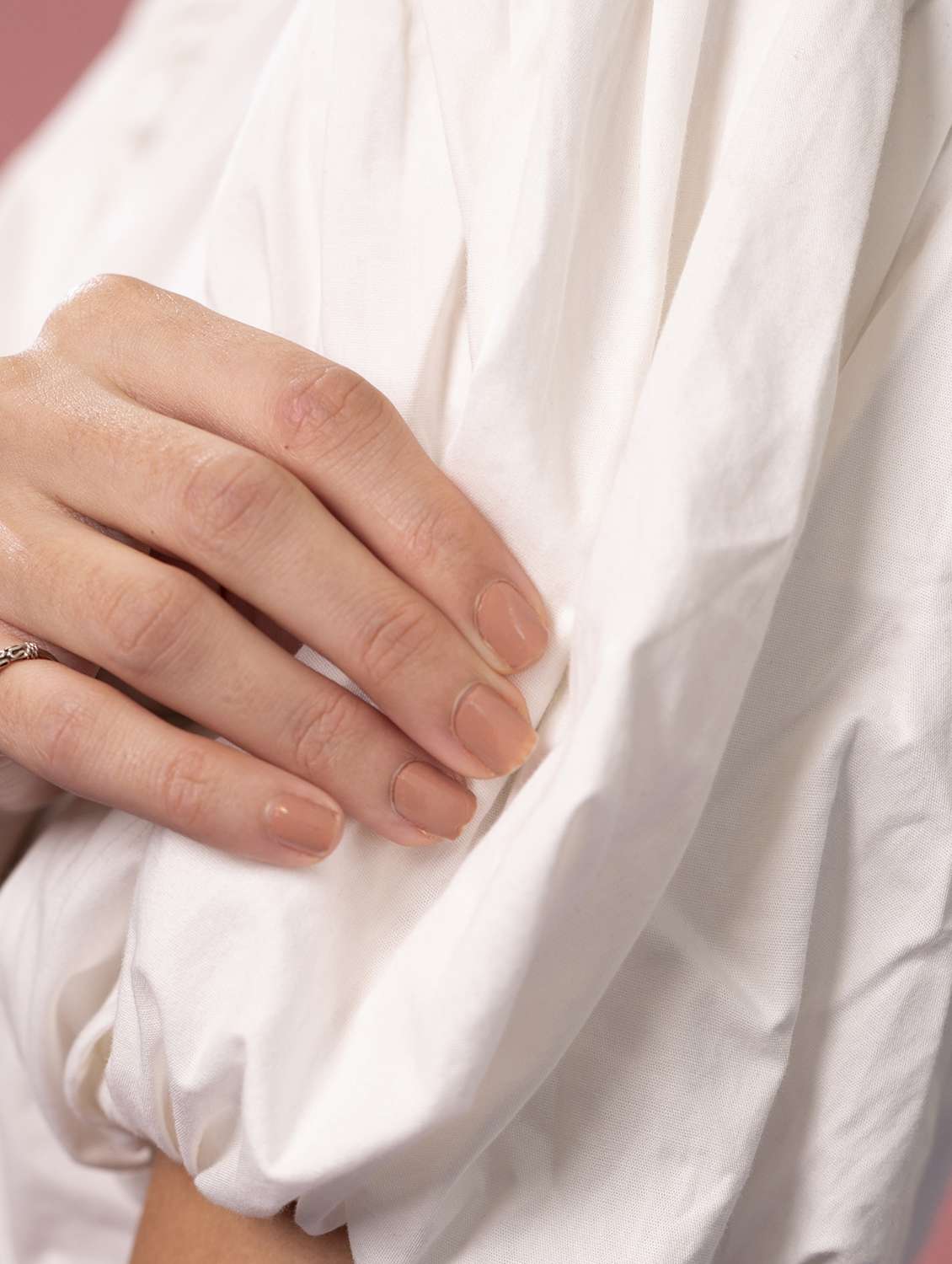 women solid puff sleeves a-line dress - 21391124 -  Standard Image - 4