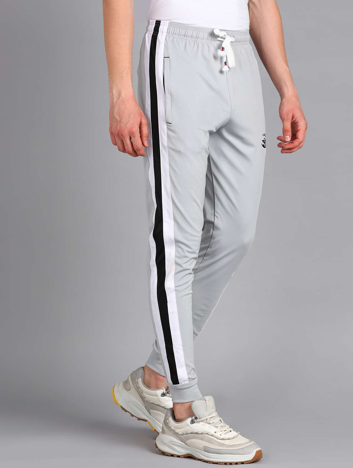 men mid rise side taped joggers  - 21391163 -  Standard Image - 1