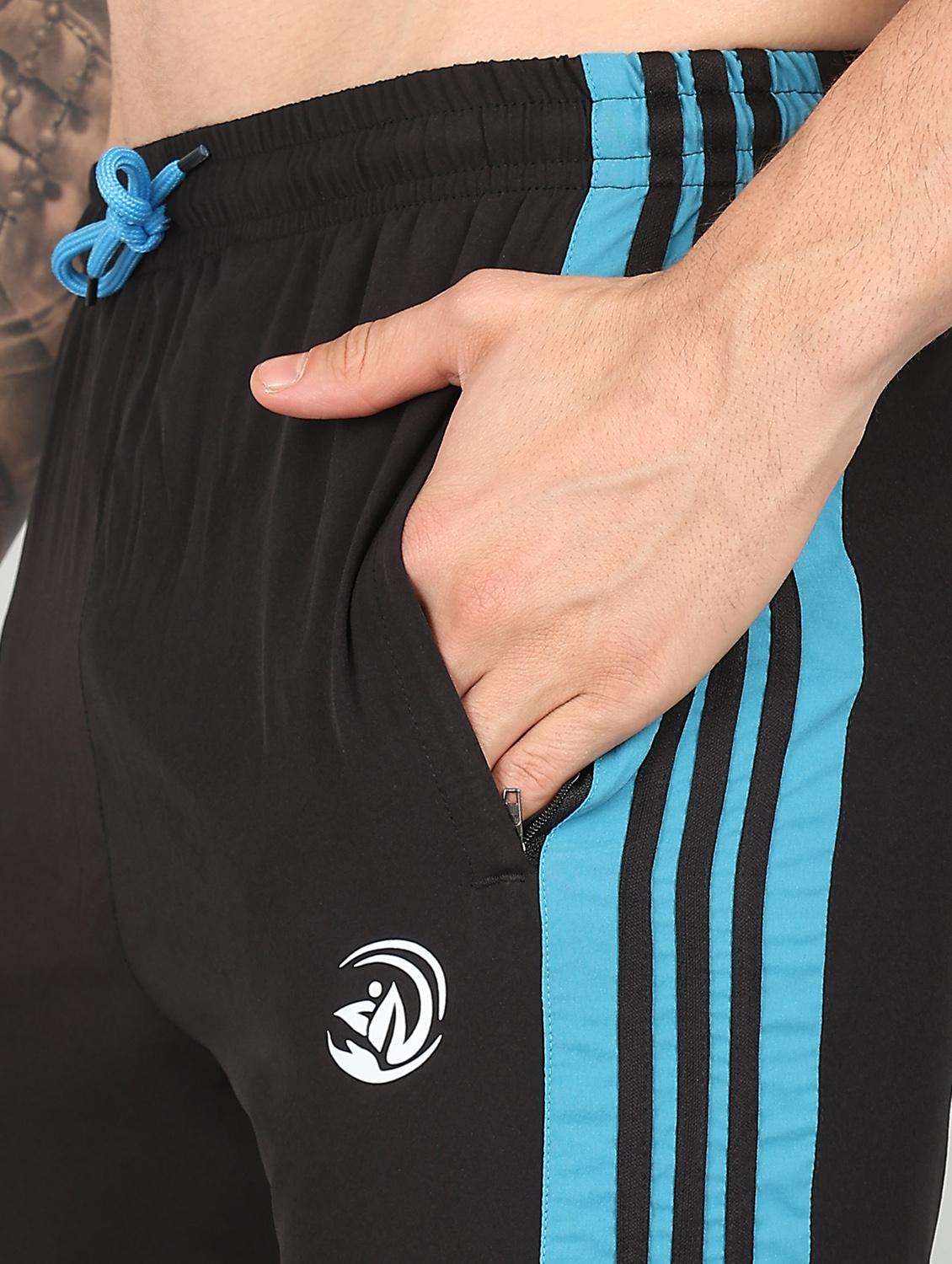 men mid rise side taped joggers - 21391195 - Standard Image - 4