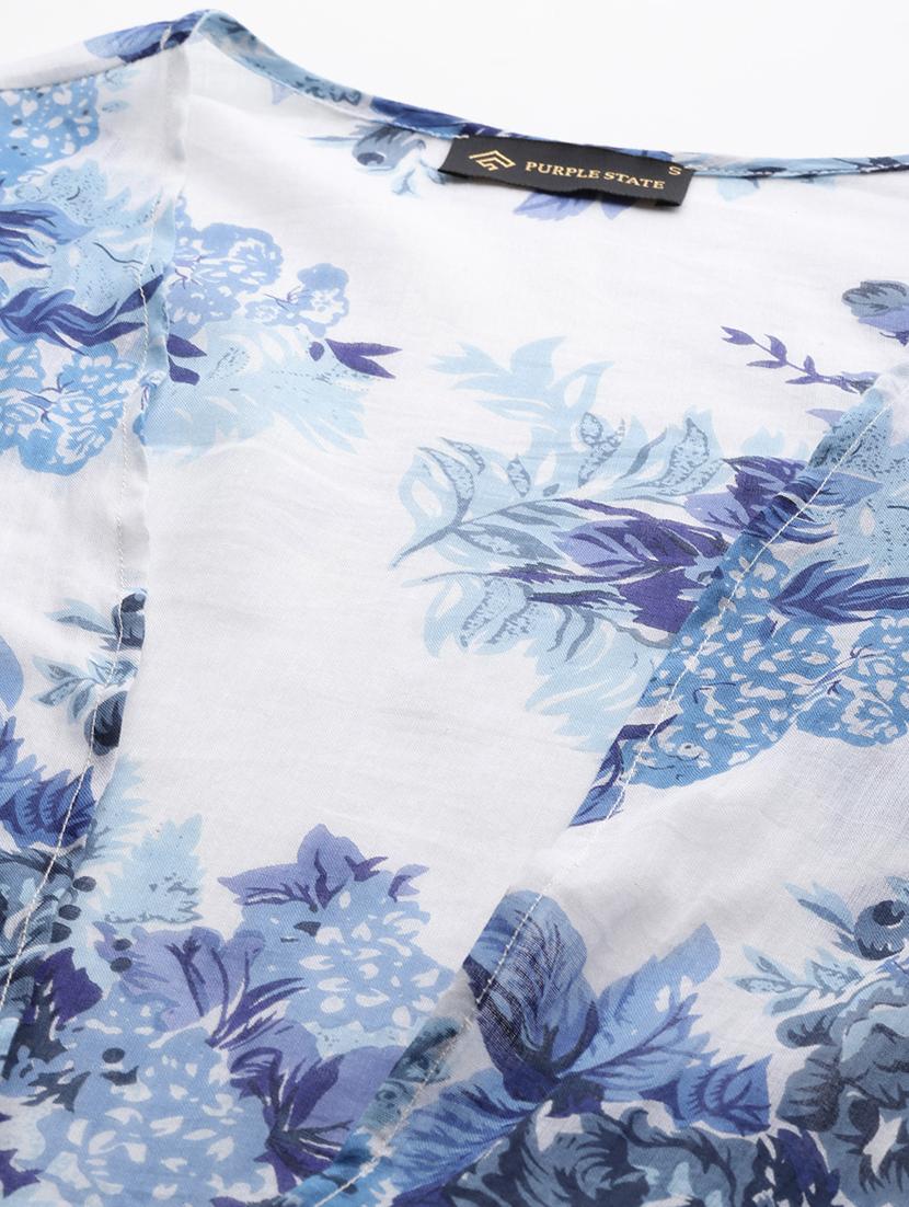 women floral printed fusion set - 21391248 - Standard Image - 4