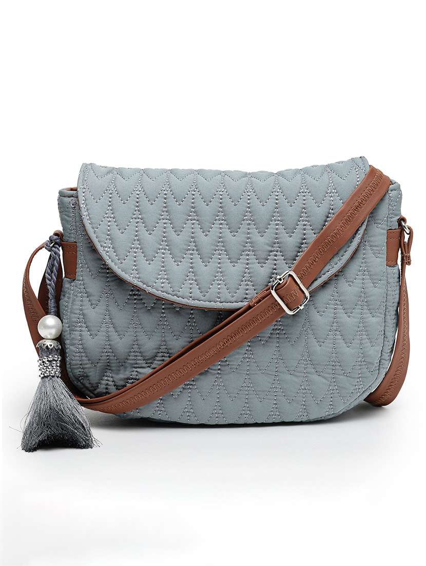 women textured sling bag - 21391422 -  Standard Image - 4