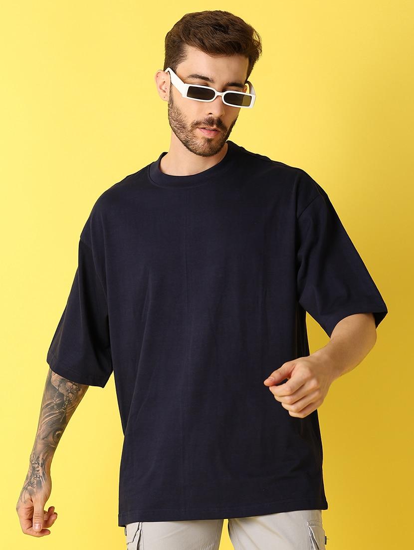men crew neck back print t-shirt - 21391681 -  Standard Image - 1