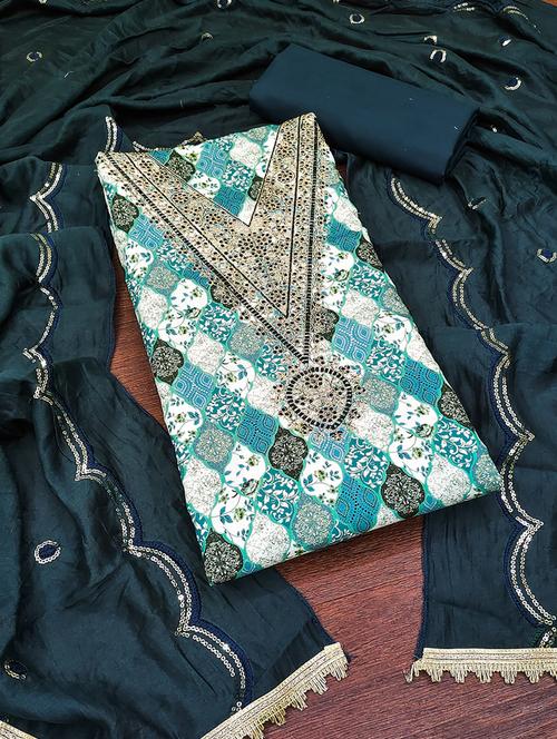 women embroidered unstitched suits - 21391851 - Standard Image - 0