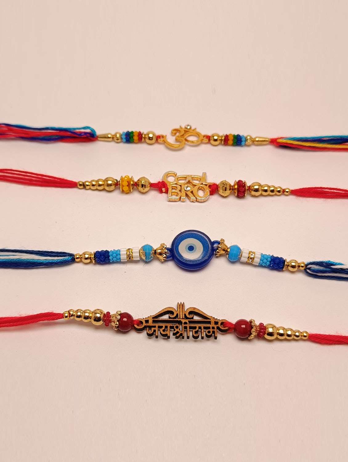 pack of 4 thread rakhi