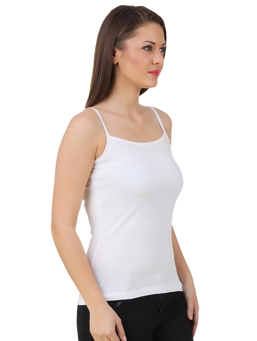 women sleeveless solid set of 3 camisole - 21392266 -  Standard Image - 1