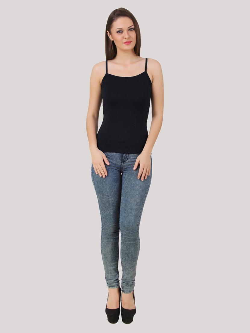 pack of 3 multi colored cotton camisole - 21392270 - Standard Image - 4