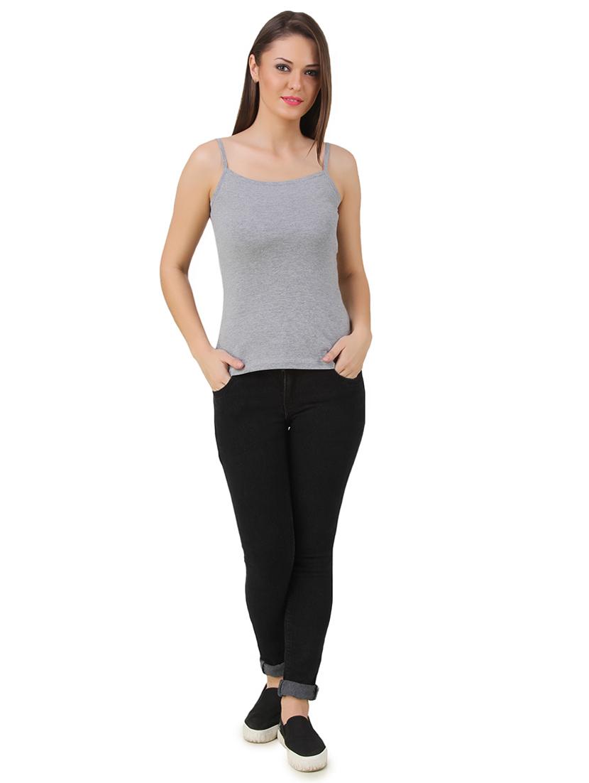 women sleeveless solid set of 3 camisole - 21392271 - Standard Image - 4