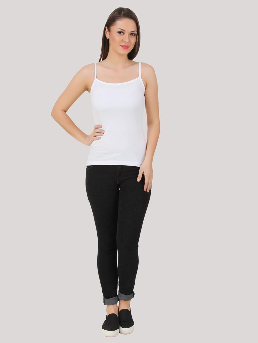 women sleeveless solid set of 2 camisole - 21392273 - Standard Image - 4