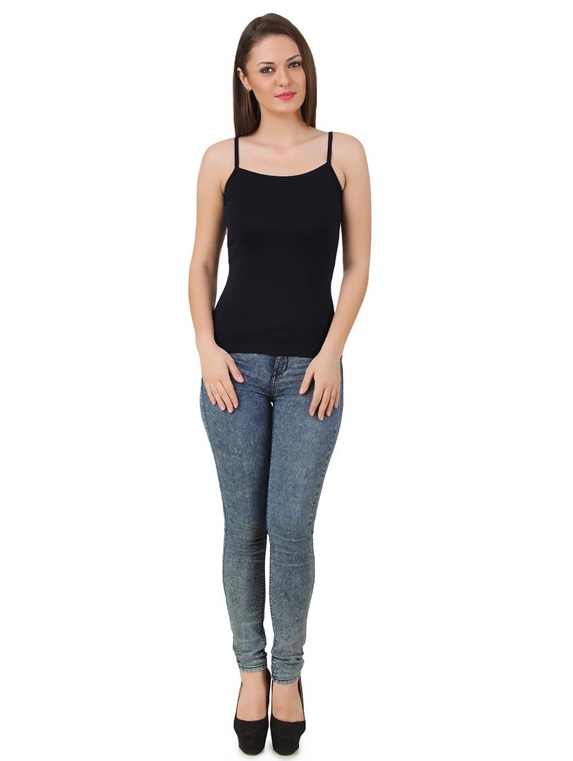 women sleeveless solid set of 3 camisole - 21392278 - Standard Image - 4
