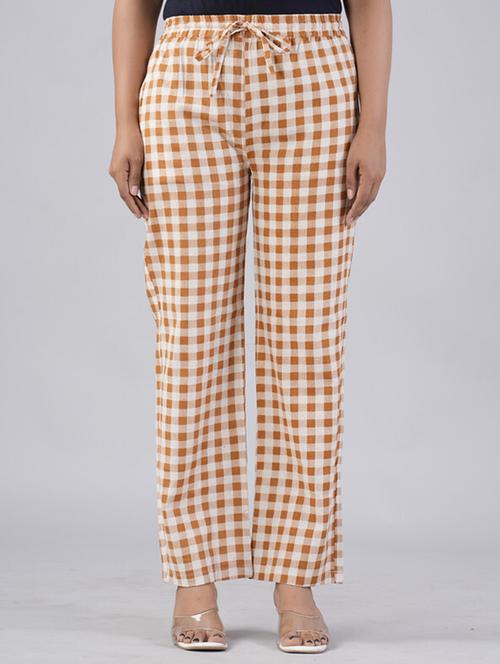 women printed mid rise palazzo - 21393319 - Standard Image - 0