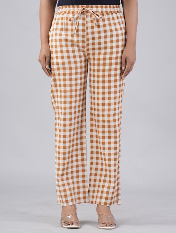 women printed mid rise palazzo - 21393319 - Zoom Image - 0