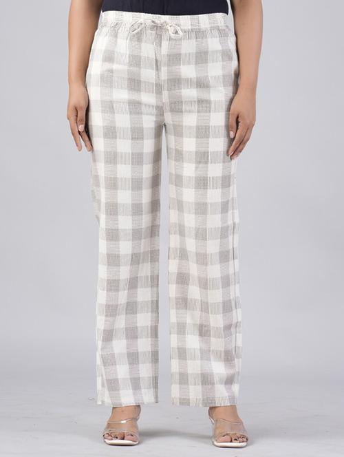 women printed mid rise palazzo - 21393320 - Standard Image - 0