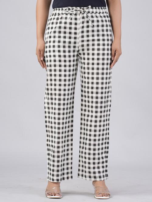 women printed mid rise palazzo - 21393321 -  Standard Image - 0