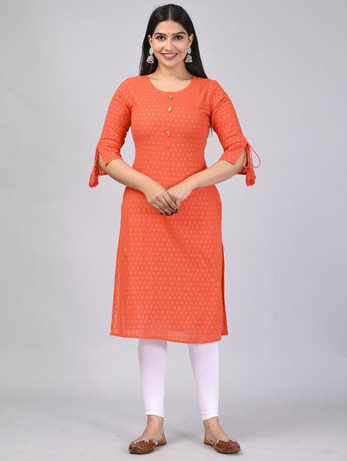 blue viscose straight kurta - 21393384 -  Standard Image - 0