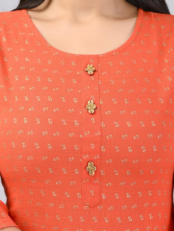 blue viscose straight kurta - 21393384 - Standard Image - 4