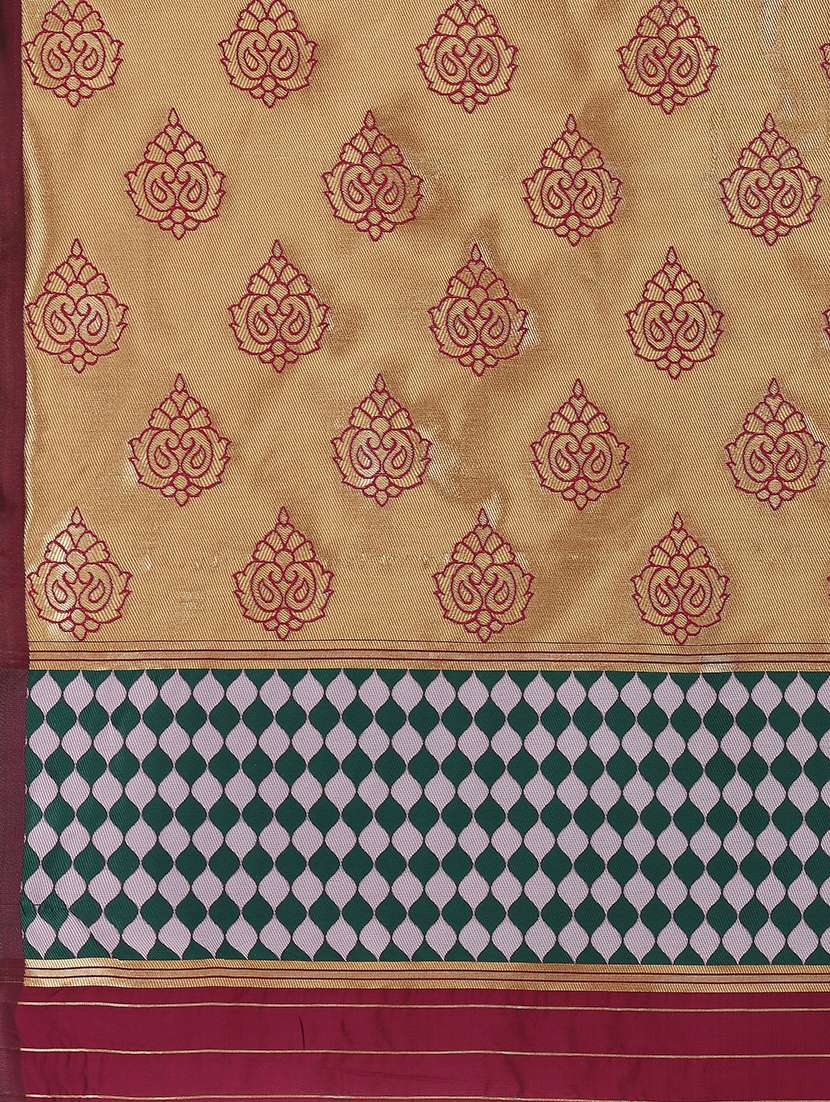 women self design banarasi saree with blouse - 21395259 - Standard Image - 4