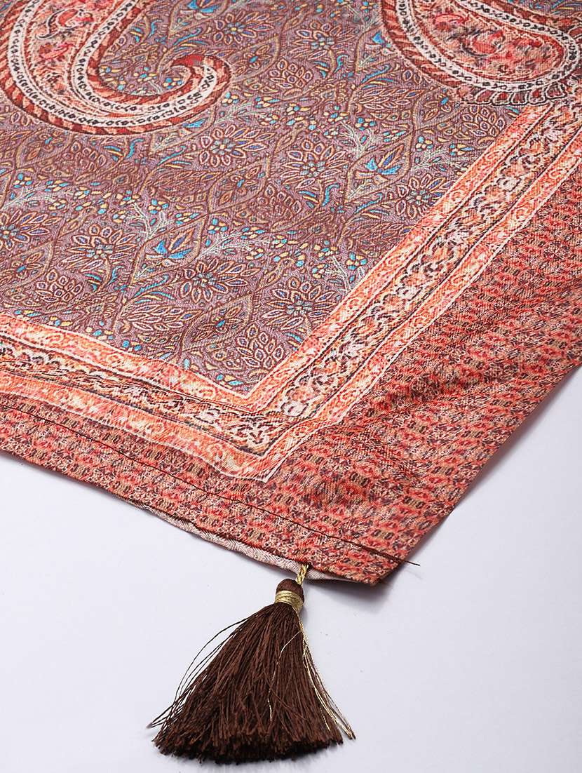 sangam prints multi color cotton printed traditional tassel dupatta - 21395410 - Standard Image - 4