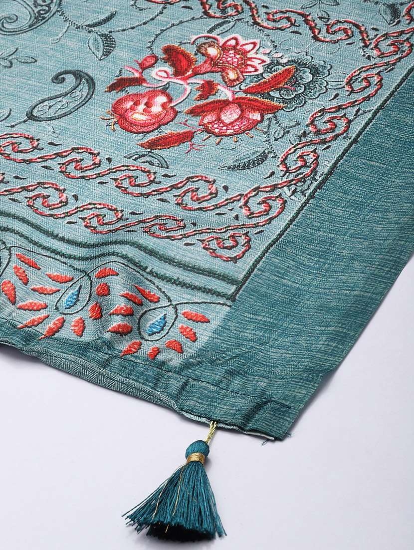 women printed dupatta - 21395435 - Standard Image - 4