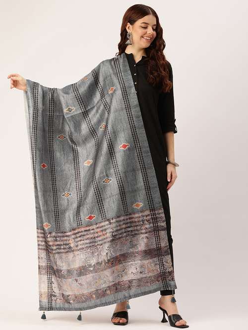 women printed dupatta - 21395436 -  Standard Image - 0